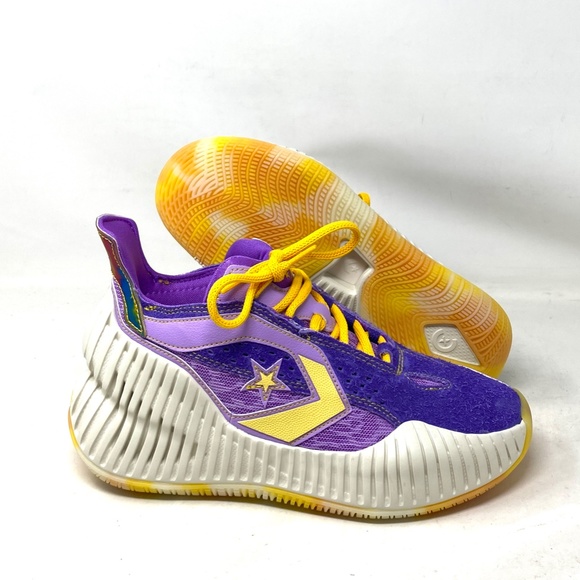 Converse BB Prototype CX Basketball Violet Mesh Suede Mid Sneakers Women A03695C - Picture 7 of 9